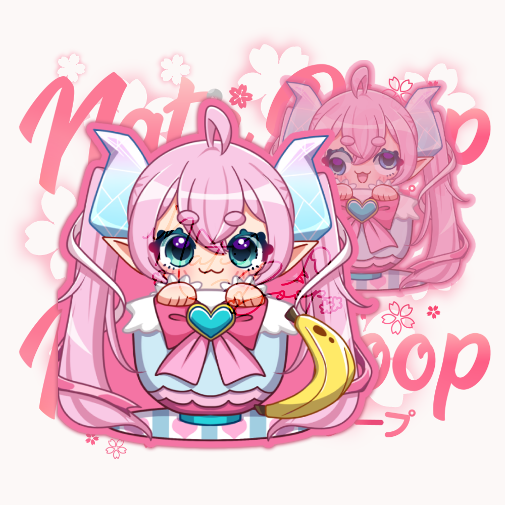 IndieTuber Cup Keychain: Chibidoki
