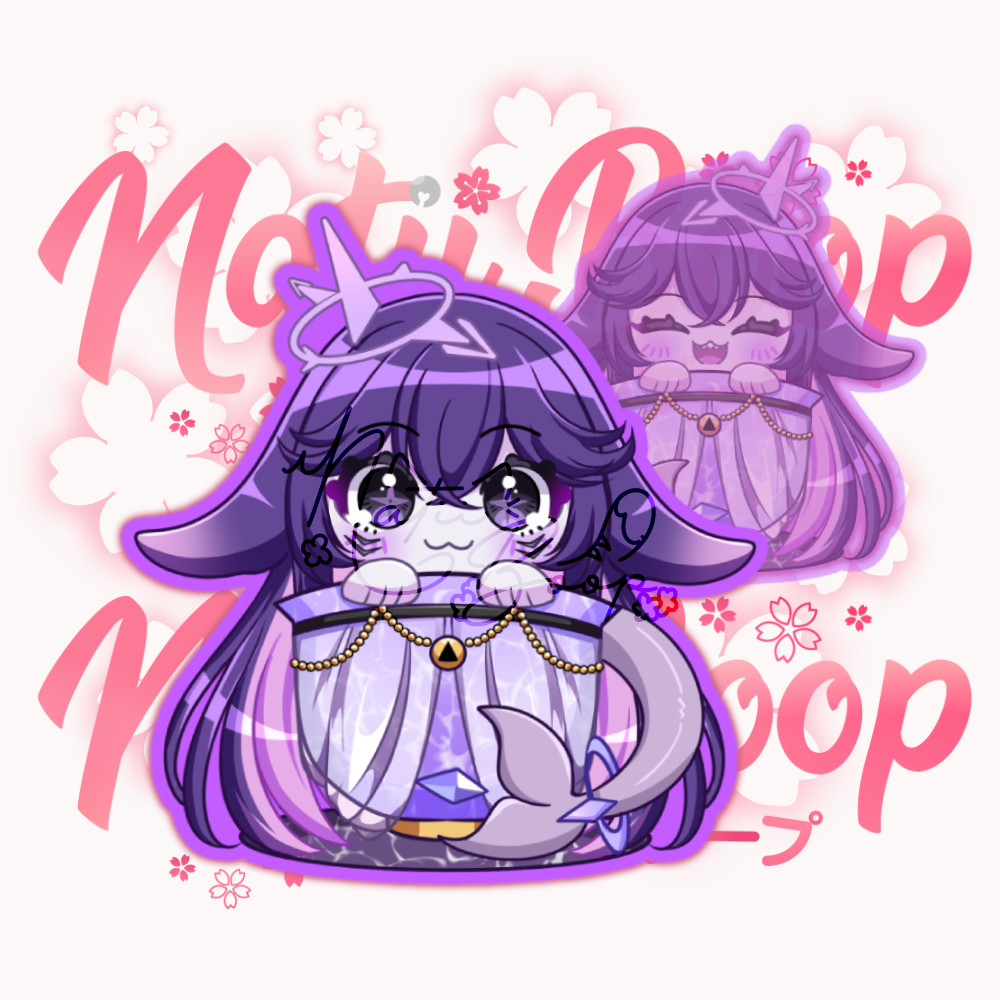 IndieTuber Cup Keychain: Megaladon