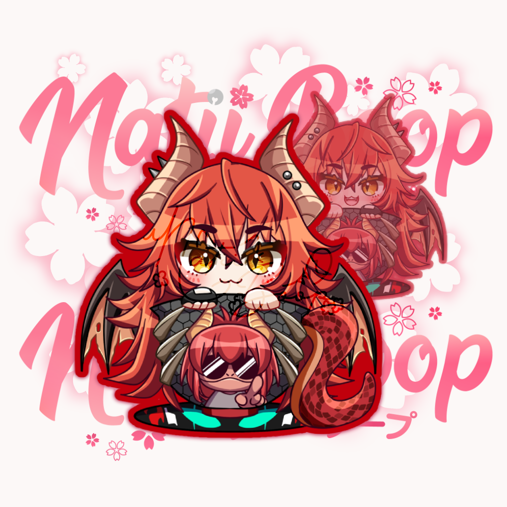 IndieTuber Cup Keychain: Zentreya