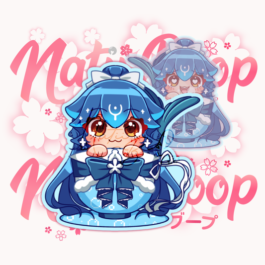 IndieTuber Cup Keychain: Bao