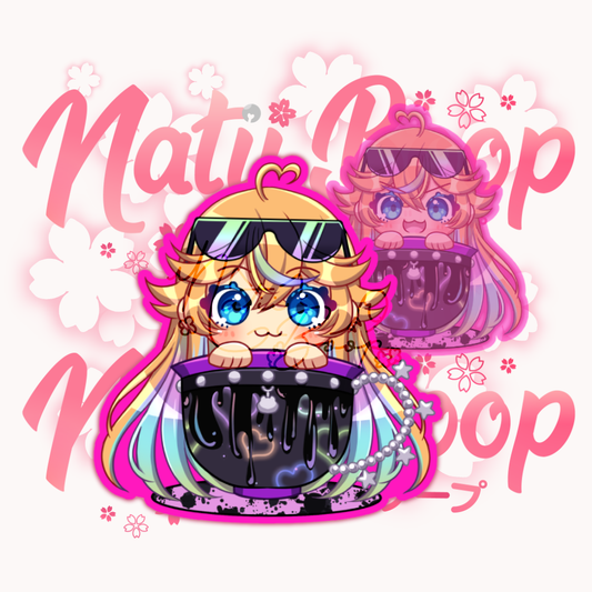 IndieTuber Cup Keychain: Arielle