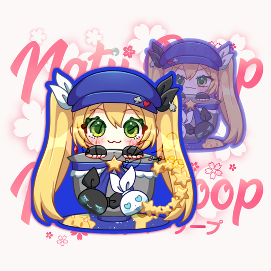 IndieTuber Cup Keychain: Retro Dokibird