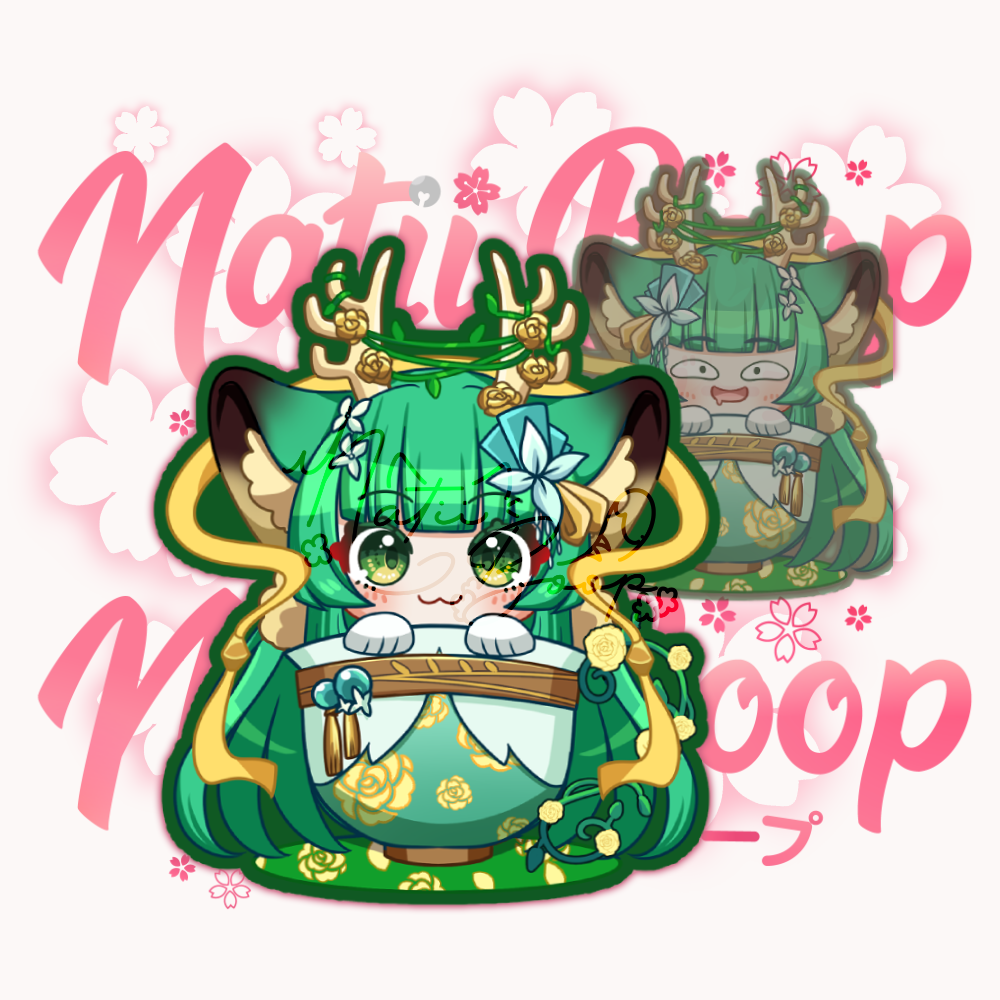 IndieTuber Cup Keychain: Haruka