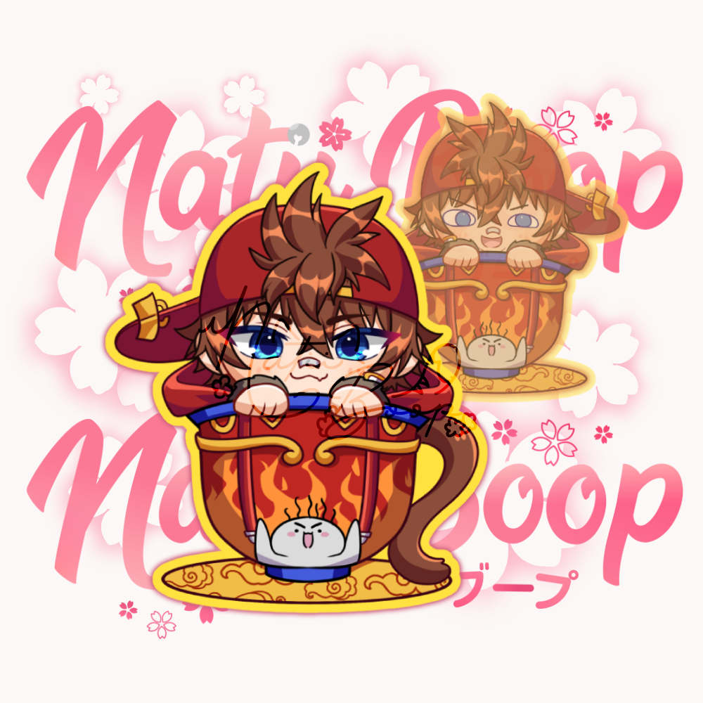 IndieTuber Cup Keychain: Kenji