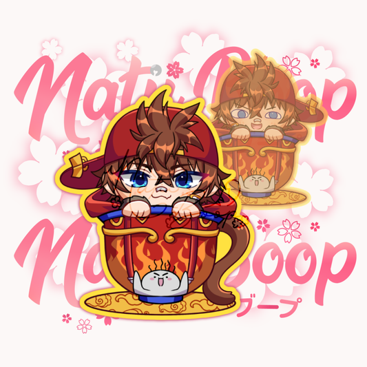 IndieTuber Cup Keychain: Kenji