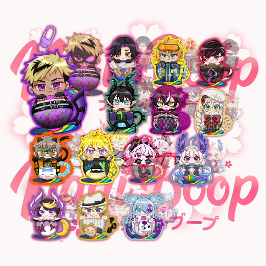 NijiEN Cup Keychains