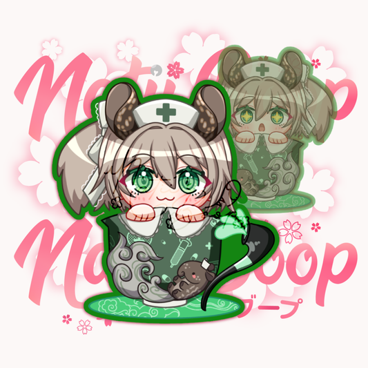 IndieTuber Cup Keychain: Nimi Nightmares