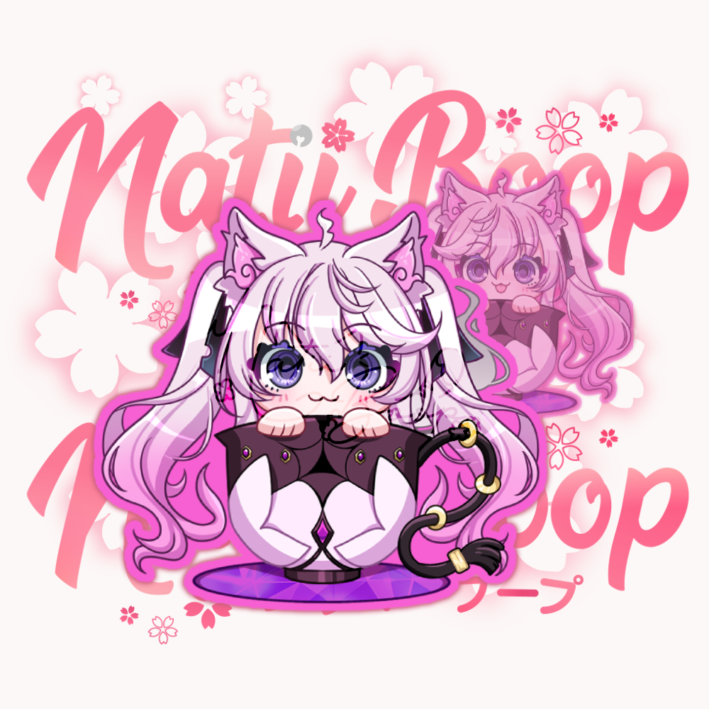 IndieTuber Cup Keychain: Nyanners