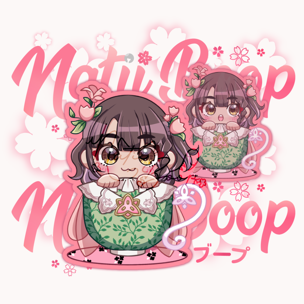 IndieTuber Cup Keychain: Pheobe-Chan