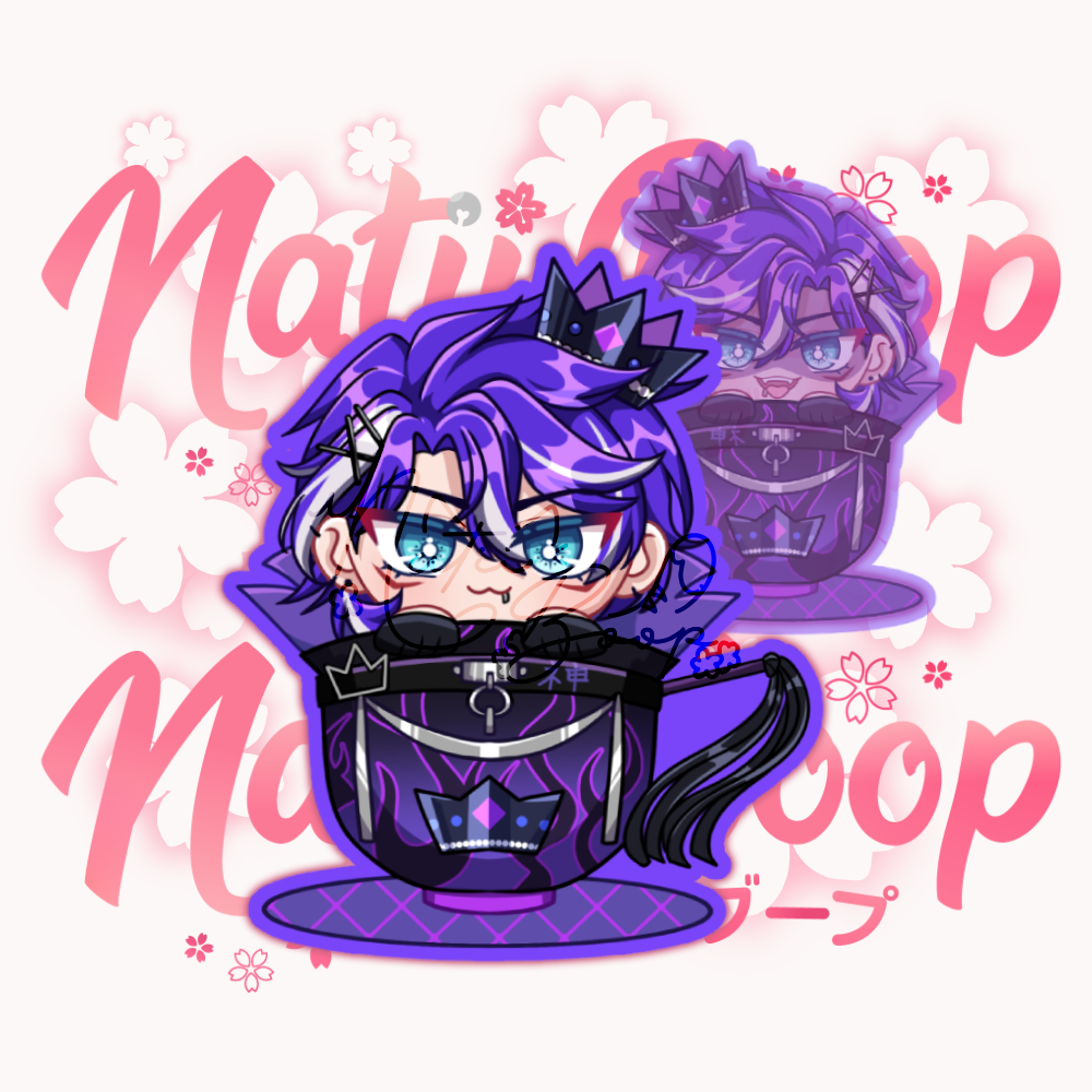 IndieTuber Cup Keychain: Riikami