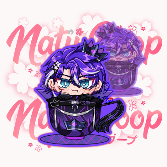 IndieTuber Cup Keychain: Riikami
